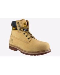 Caterpillar - Holton S3 Safety Boot Leather - Lyst