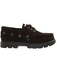 Kickers - Lennon Boat Dark Shoes Leather (Archived) - Lyst