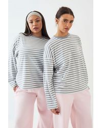 DSGN Studio - Stripe Long Sleeve T-Shirt - Lyst