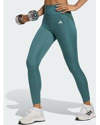 adidas Originals - Optimé Essentials No Front Rise Seam 7/8 Leggings - Lyst