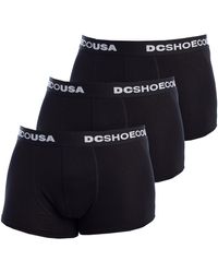 DC Shoes - Pack Of 3 Cotton Boxers For - Lyst