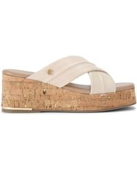 Carvela Kurt Geiger - Carvela Heels Bone Leather Summer Fresco - Lyst