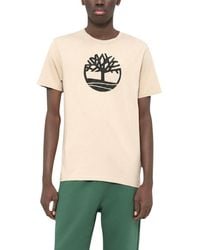 Timberland - T Shirts Kennebec River Tree Logo Crew Neck Pullover Summer Top - Lyst