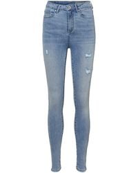 Vero Moda - Slim Fit Jeans - Lyst