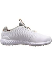 PUMA - Power Adapt 2.0 Golf Lace-up Wit Glad Leer Trainers 190581 01 - Lyst