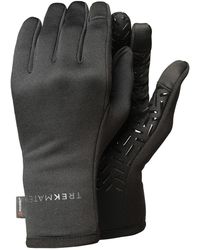 Trekmates - Polartec Power Stretch Lightweight Touchscreen Gloves With Grip - Lyst