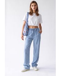 MixRay - Tencel Wide-Leg Palazzo Trousers - Lyst