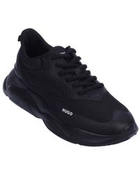 HUGO - Leon Hardlooptrainers (zwart) - Lyst