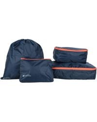 Mountain Warehouse - Packing Cubes With Laundry Bag Lightweight Compact Luggage Organiser Set 4 Pack - Lyst
