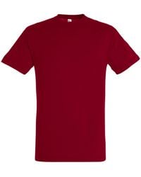 Sol's - Regent Short Sleeve T-Shirt (Tango) Cotton - Lyst