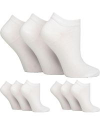 IOMI - 9 Pack Diabetic Trainer Socks - Lyst