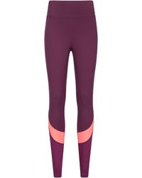 Mountain Warehouse - 'Core Sculpted' Leggings High Waist Quick Drying Bottoms Nylon - Lyst