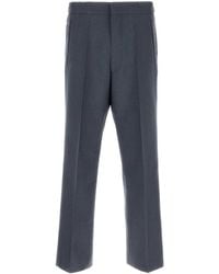 Prada - Mohair Blend Pant Wool - Lyst