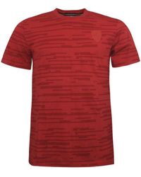 PUMA - Sf Ferrari Allover Tee Short Sleeve Casual Top T-Shirt 570680 02 - Lyst