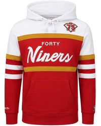 Mitchell & Ness - Nfl San Francisco 49Ers Jerry Rice Anniversary Hoodie - Lyst
