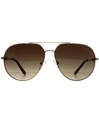 Guess - Aviator Gf6195 Metal - Lyst