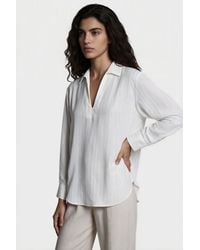 Msn-Collection - Lycra Blouse - Lyst