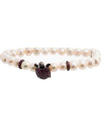 Lancaster - Jla-Br-Turtle-5-Wh Ladies Bracelet - Lyst
