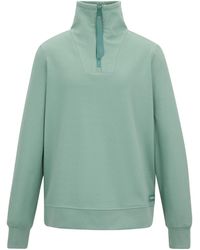 Regatta - Demmi Quarter Zip Fleece Top (Ivy Mos) - Lyst