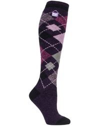 Heat Holders - Ladies Thin Extra Long Lightweight Knee High Thermal Socks - Lyst