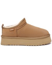 EverAu Australia - Ever Au Partridge Classic Ultra Mini Platform Boots - Lyst