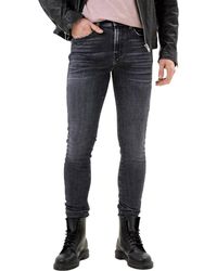 DIESEL - Denim Jeans Skinny Leg High Waist Slim Fit Casual Pants - Lyst