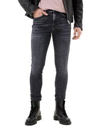 DIESEL - Denim Jeans Skinny Leg High Waist Slim Fit Casual Pants - Lyst