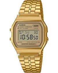 G-Shock - Collection Vintage Watch A158Wetg-9Aef Stainless Steel - Lyst