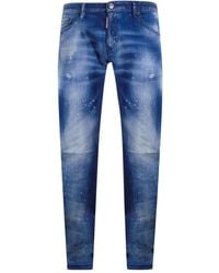 DSquared² - Skinny Dan Jeans Cotton - Lyst