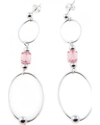 Cristian Lay - 491870 Ladies Earrings Sterling - Lyst