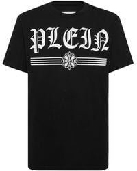 Philipp Plein - Round Neck T-Shirt Gothic Plein - Lyst