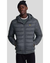 Lyle & Scott - Nylon Wadded Jacket - Lyst
