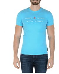 Andrew Charles by Andy Hilfiger - T-Shirt Short Sleeves Round Neck Light Keita - Lyst