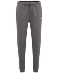 BOSS - Hadiko Solid Patterned Slim Joggers - Lyst