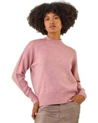 Roman - Sequin Crew Neck Knit Jumper - Lyst