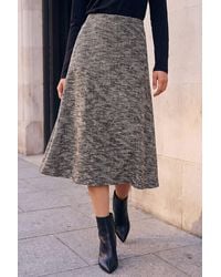 Roman - Petite Boucle A-Line Midi Skirt - Lyst