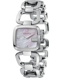 Gucci - Ya125502 Ladies Mother Of Pearl Watch - Lyst