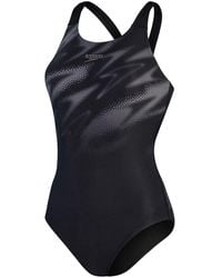 Speedo - Hyper Boom Abstract Patterned Swimsuit - Lyst