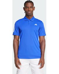 adidas - Club 3-Stripes Tennis Polo Shirt - Lyst