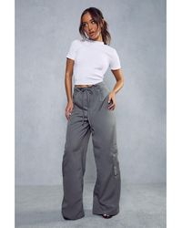 MissPap - Low Rise Cargo Trousers - Lyst