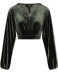 faina - Blouse Groente - Lyst