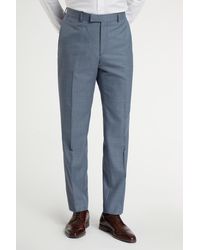 Racing Green - Regular Fit Mid Trousers - Lyst