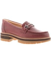 Clarks - Heels Orianna Bit Leather Slip On - Lyst