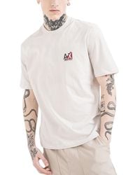 Armani - Exchange T-Shirts Milano Basic Ax Print Casual Cotton Tee Summer - Lyst