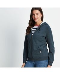 TOG24 - Finch Sherpa Fleece Lined Hoody Dark Marl - Lyst