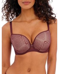 Freya - Tailored Plunge T-Shirt Bra - Lyst