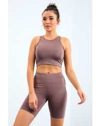 TOMMY LIFE - Sleeveless Slim-Fit Active Set With Cycling Shorts - Lyst