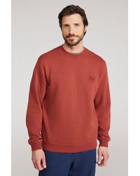 Mountain Warehouse - 'Circle Mountain' Crew Neck Sweatshirt Casual Lightweight Pullover Jumper Cotton - Lyst
