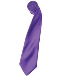 PREMIER - Plain Satin Tie (Narrow Blade) (Rich) - Lyst