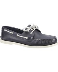 Sperry Top-Sider - Authentische 2-Augen-Leder-Herren-Bootsschuhe - Lyst